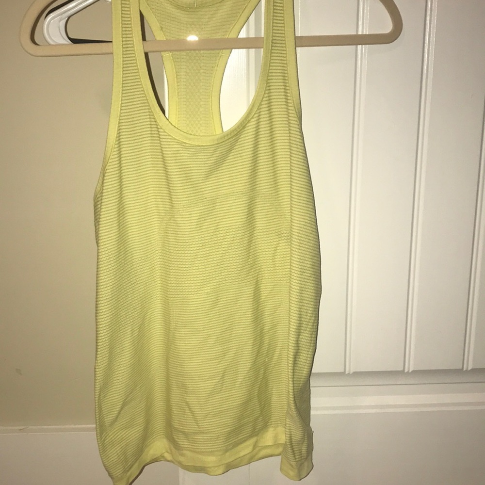 Lululemon Yellow Swiftly Tech Racerback - Picture 2 of 5